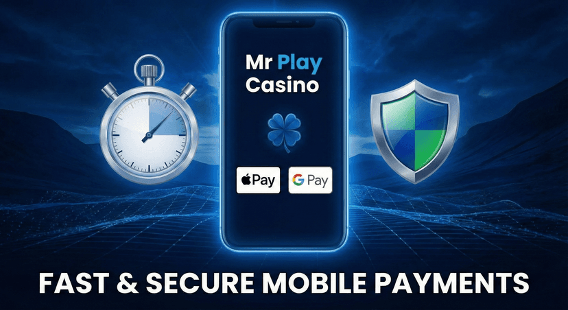 Mr Play Casino's latest payment updates integrate Apple Pay and Google Pay